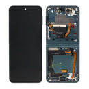 Samsung Galaxy Z Flip3 5G F711B Main Display And Digitizer With Frame Green Service Pack
