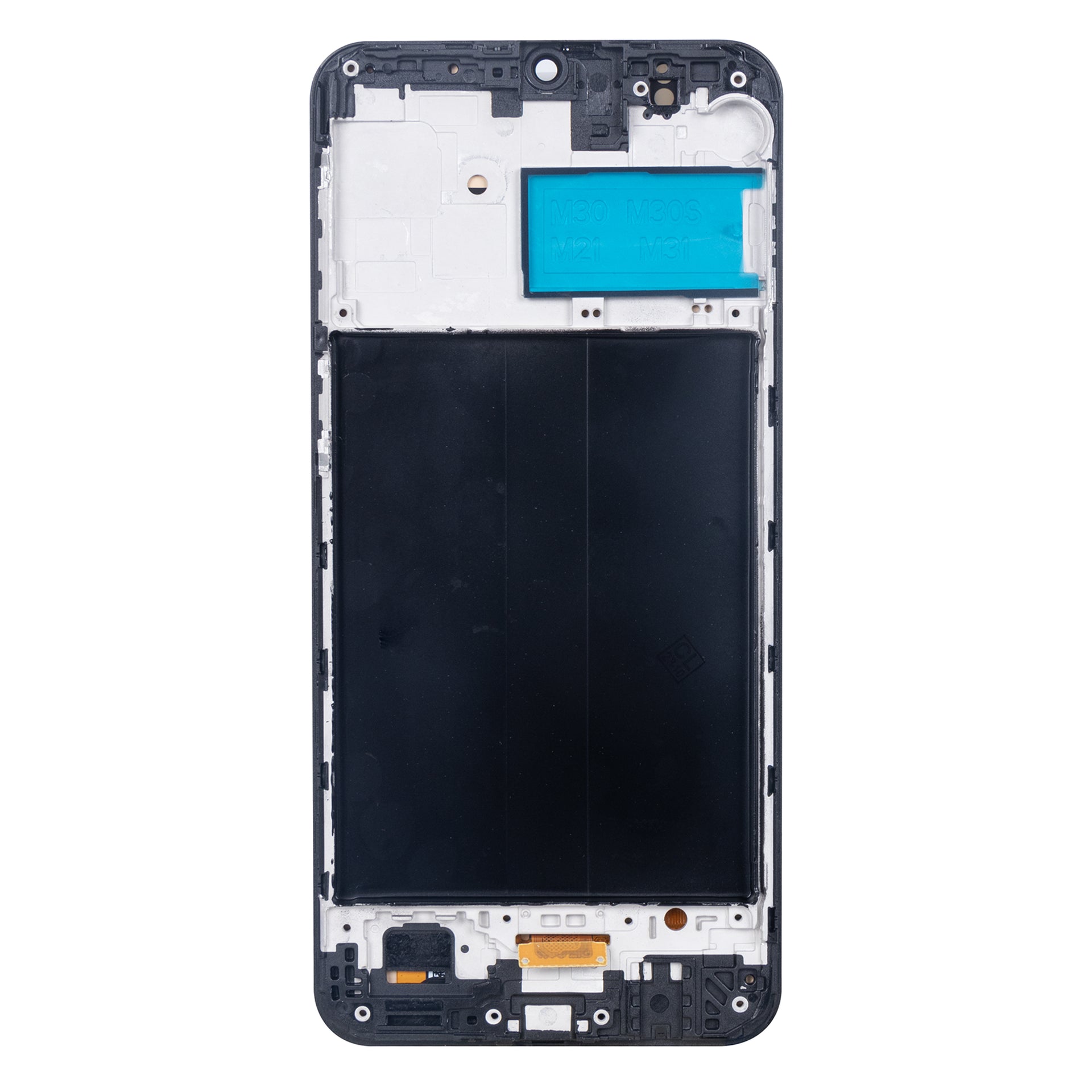 Samsung Galaxy M30s M307F Display And Digitizer With Frame Black Soft-OLED