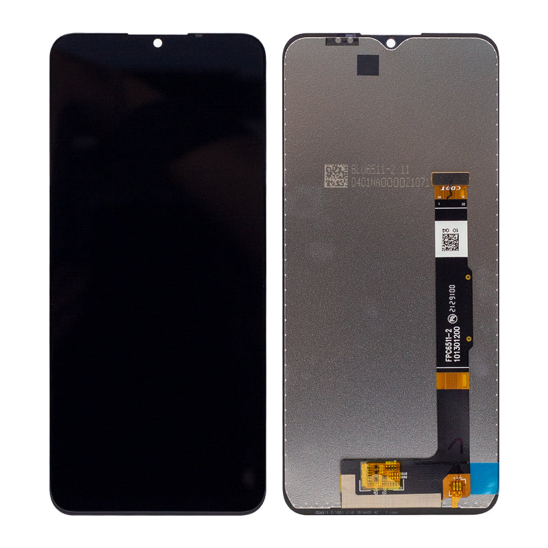 TCL 20 R 5G T767H Display And Digitizer Without Frame Black OEM