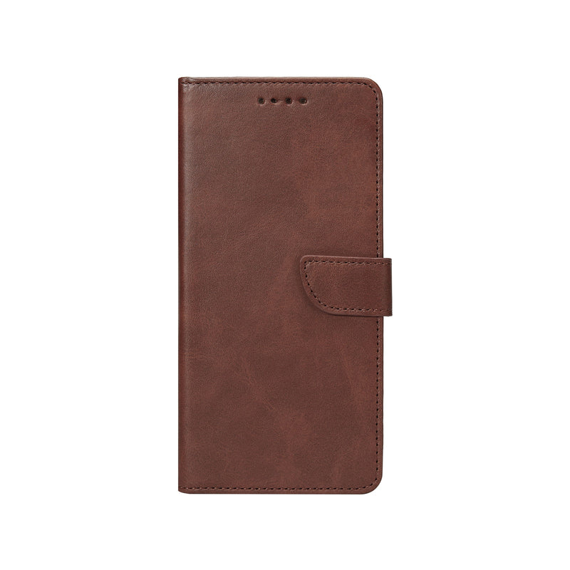 For iPhone XR Bookcase Extra Card Holder Brown