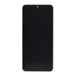 Samsung Galaxy S21 5G G991B Display And Digitizer With Frame Phantom White Service Pack
