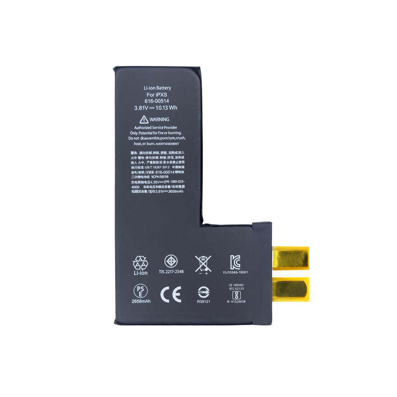 For iPhone XS Battery (Spot Welding Required) 2658mAh No BMS / IC