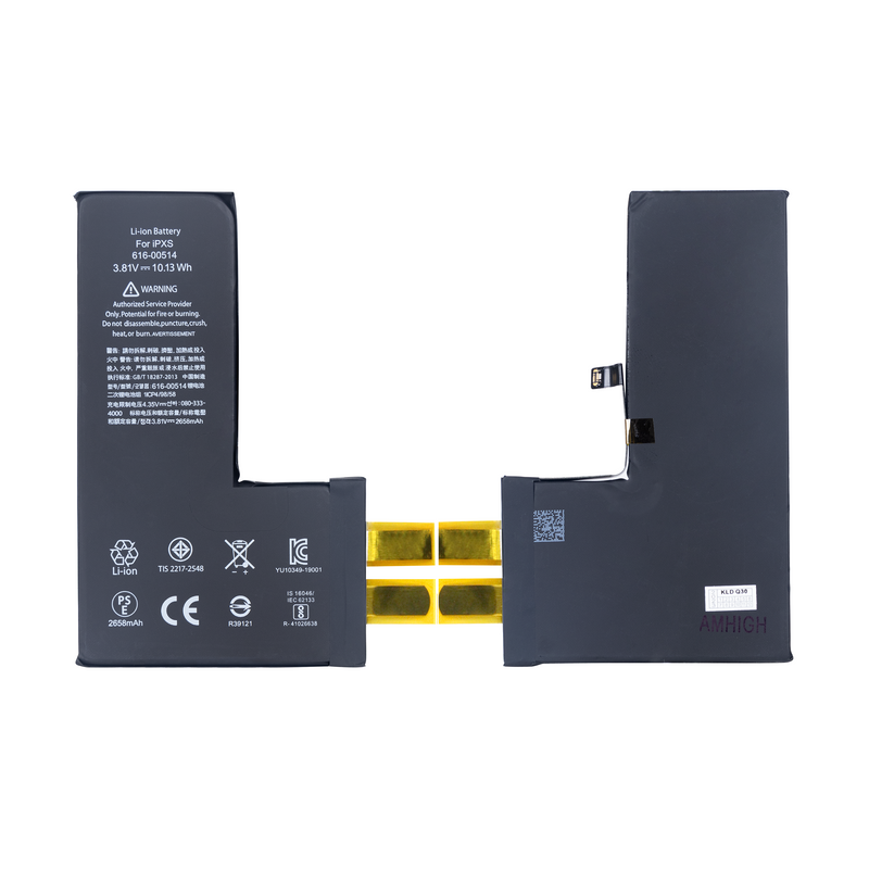 For iPhone XS Battery (Spot Welding Required) 2658mAh No BMS / IC