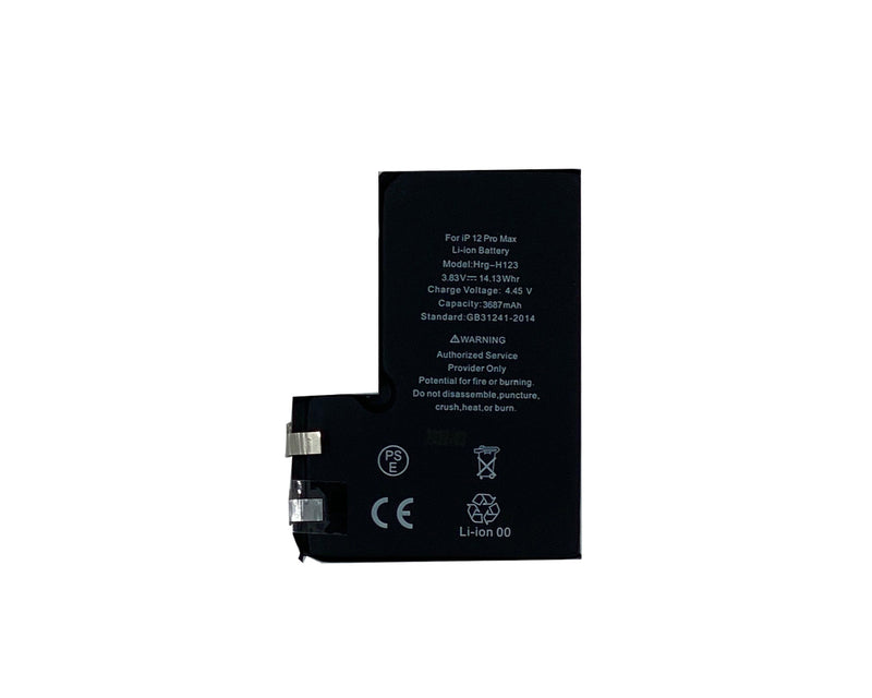 For iPhone 12 Pro Max Battery (Spot Welding Required) 3687mAh No BMS / IC