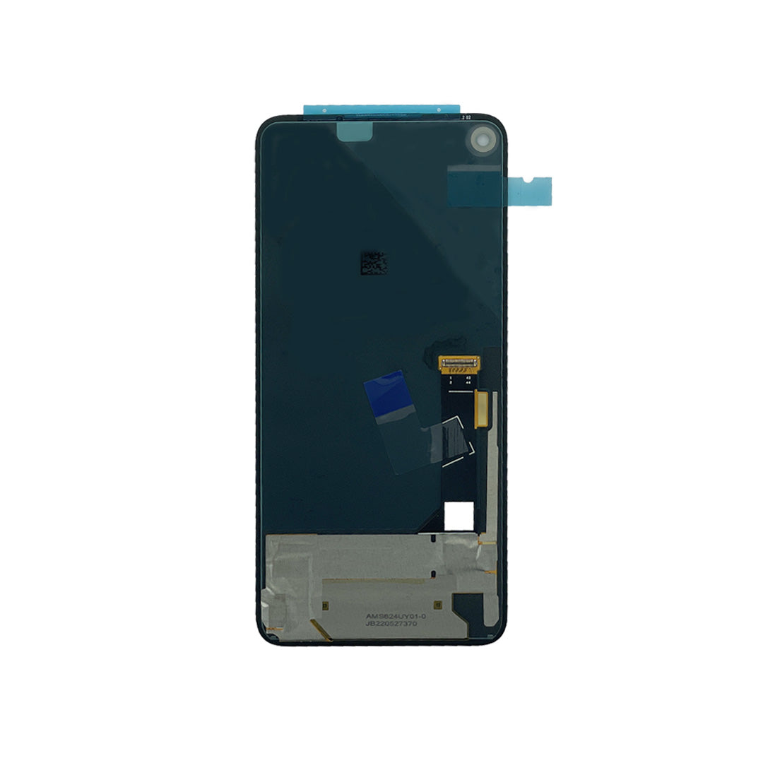 Google Pixel 4a 5G Display And Digitizer Without Frame Black Service Pack