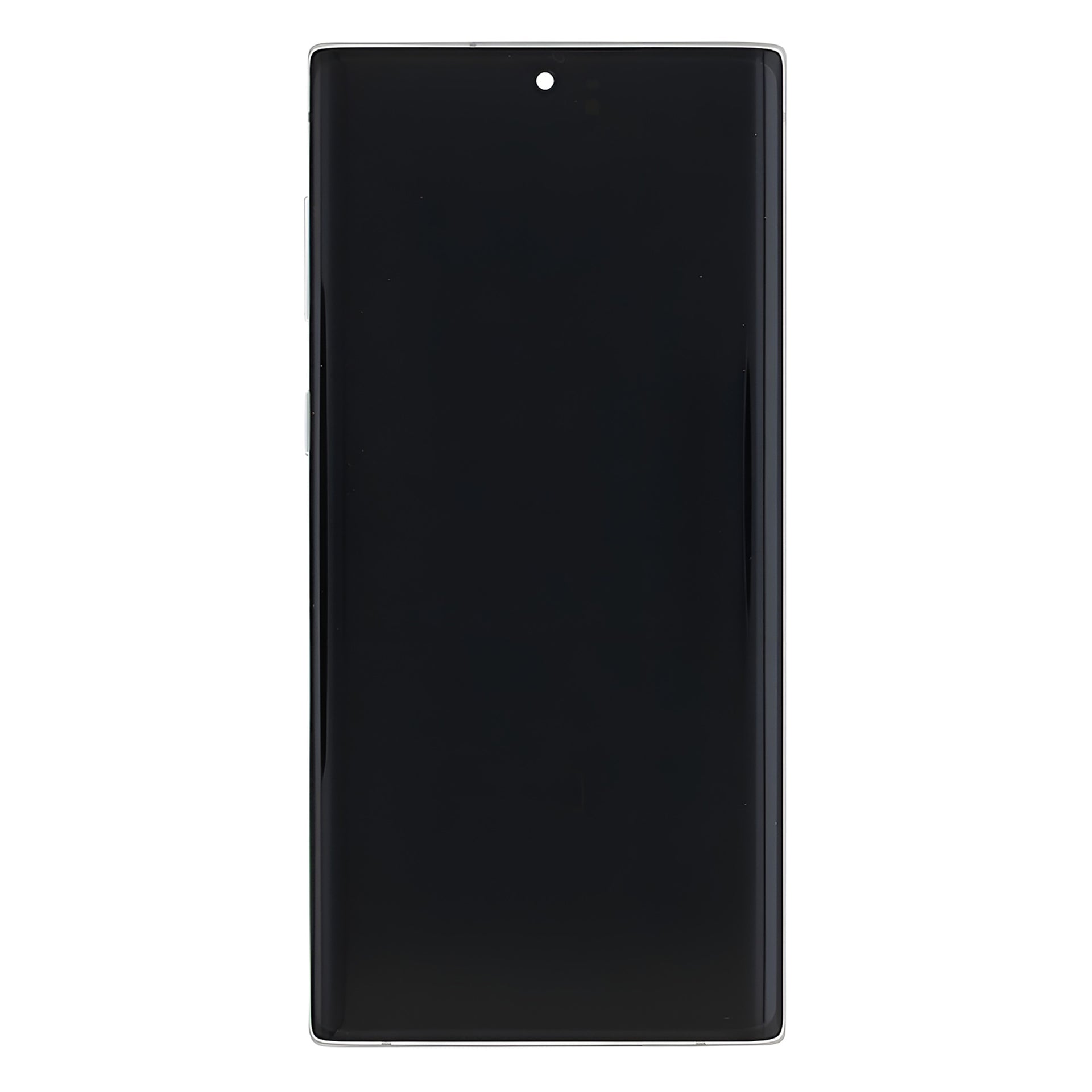 Samsung Galaxy Note 10 N970F Display And Digitizer With frame Aura White Service Pack