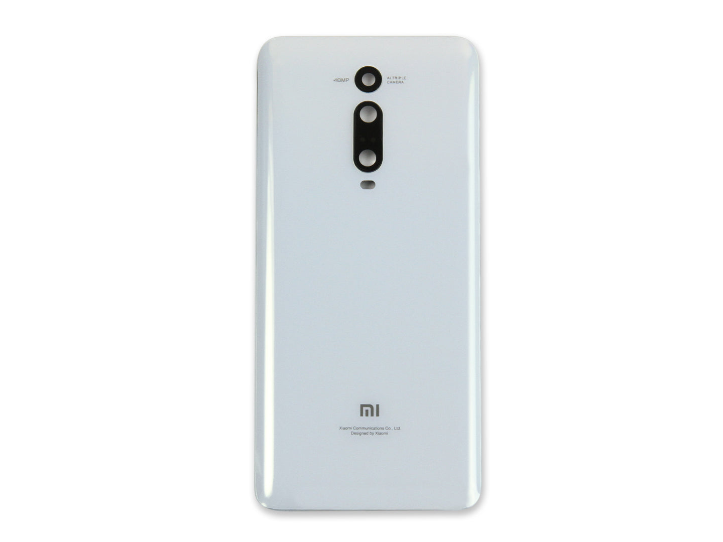 Xiaomi Mi 9T, Mi 9T Pro Back Cover With Lens Pearl White OEM