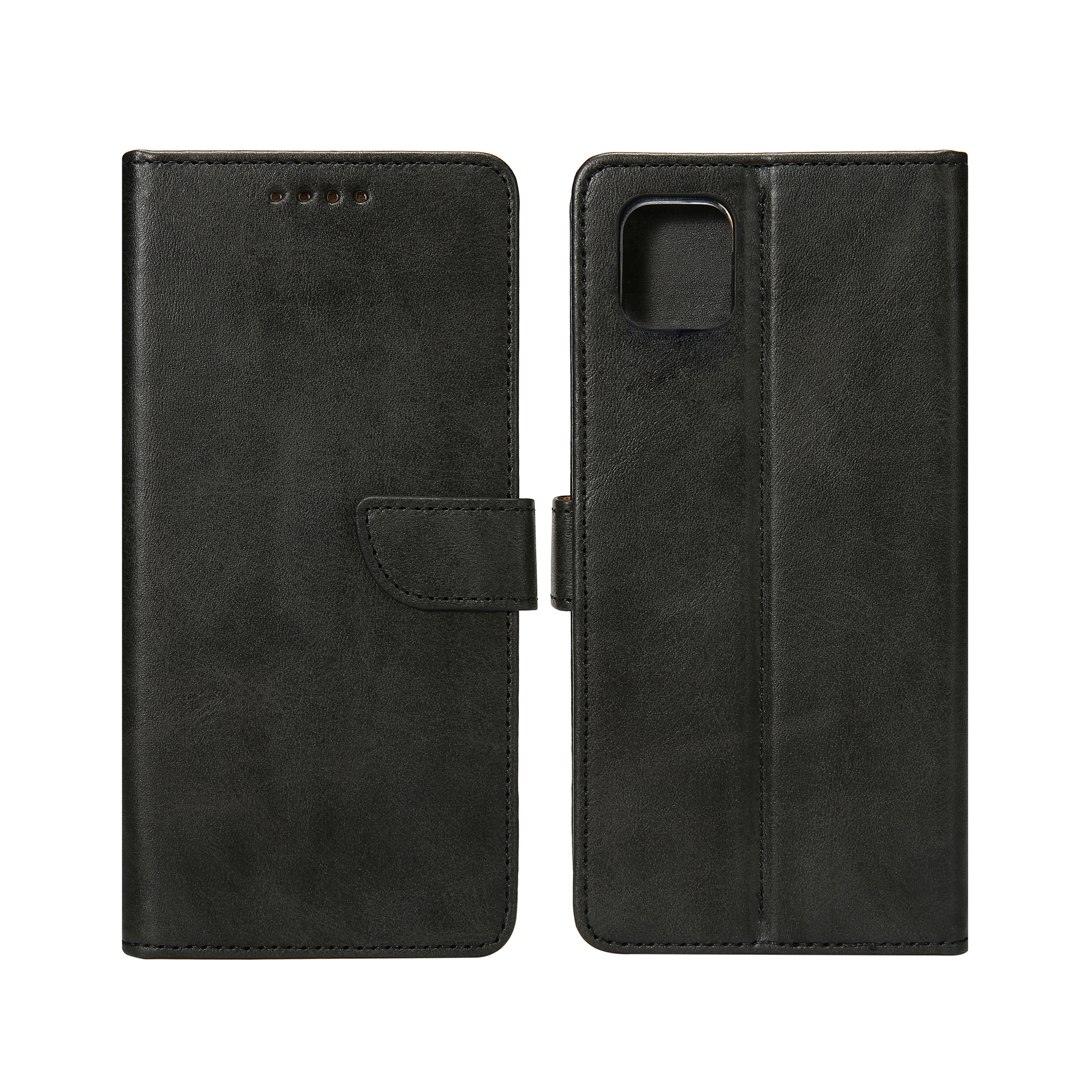 Rixus Bookcase For Samsung Galaxy A03 Black