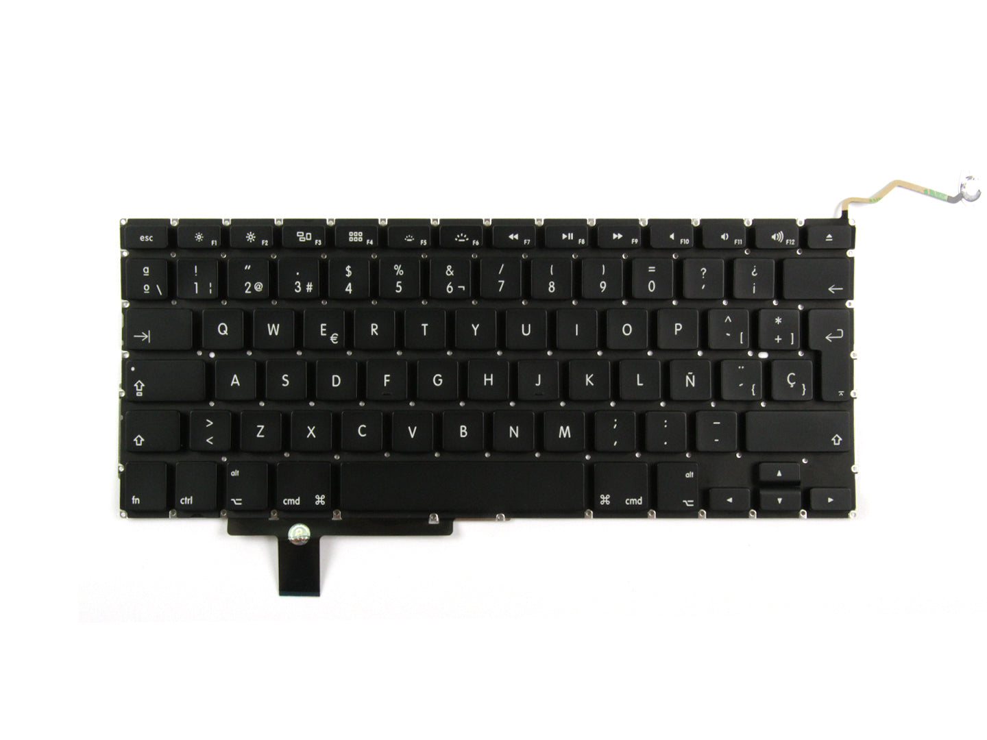 For Apple MacBook Pro (2009-2011) A1297 Keyboard ESP Black Pulled