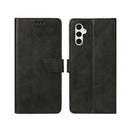Rixus Bookcase For Samsung Galaxy A54 5G Black