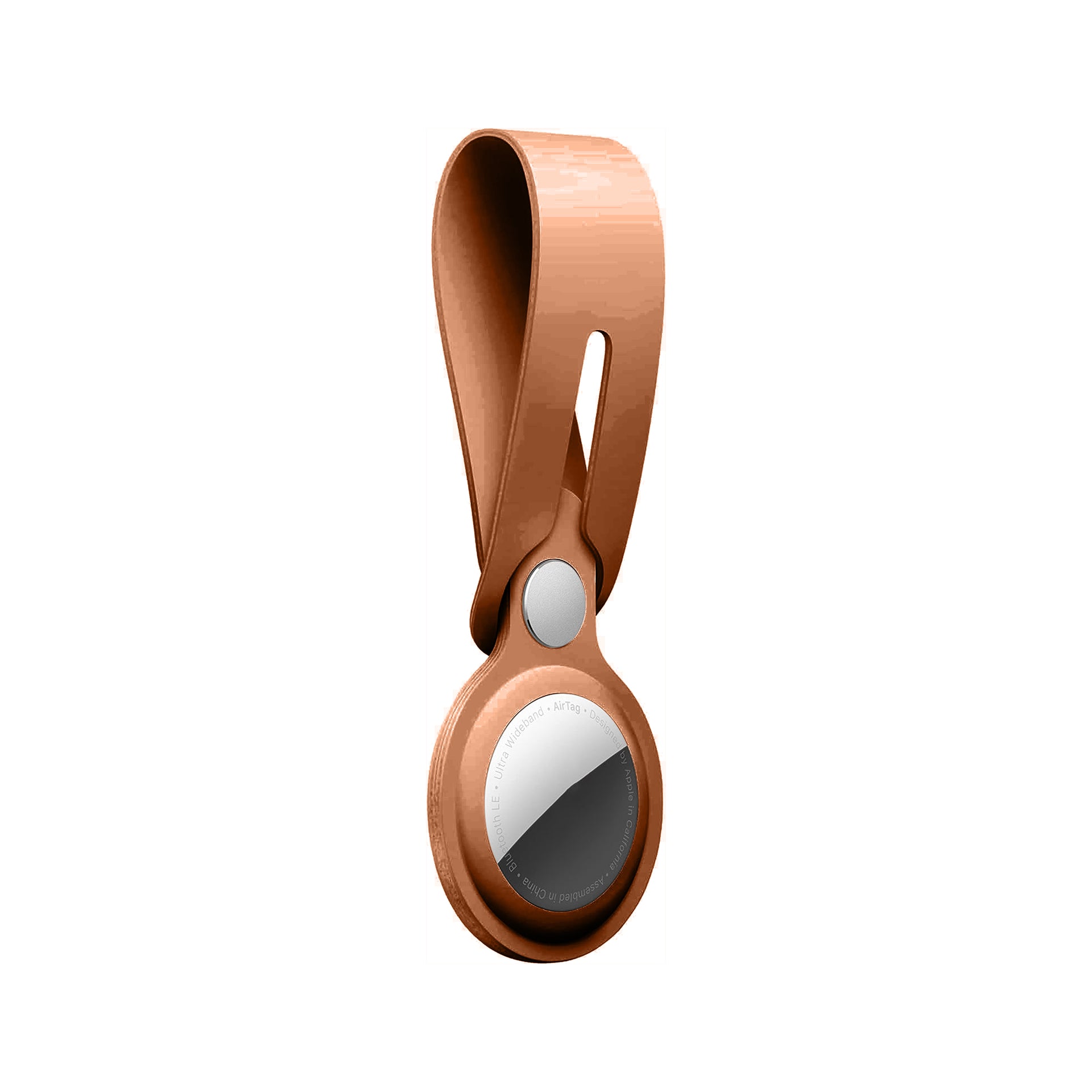 For Apple AirTag Loop California Poppy Compatible