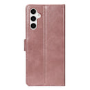 Rixus Bookcase For Samsung Galaxy A54 5G Pink