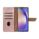 Rixus Bookcase For Samsung Galaxy A54 5G Pink