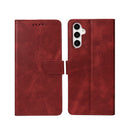 Rixus Bookcase For Samsung Galaxy A54 5G Red