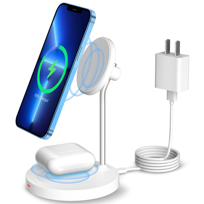 Rixus RXWC45A Wireless Charging Stand 15W White