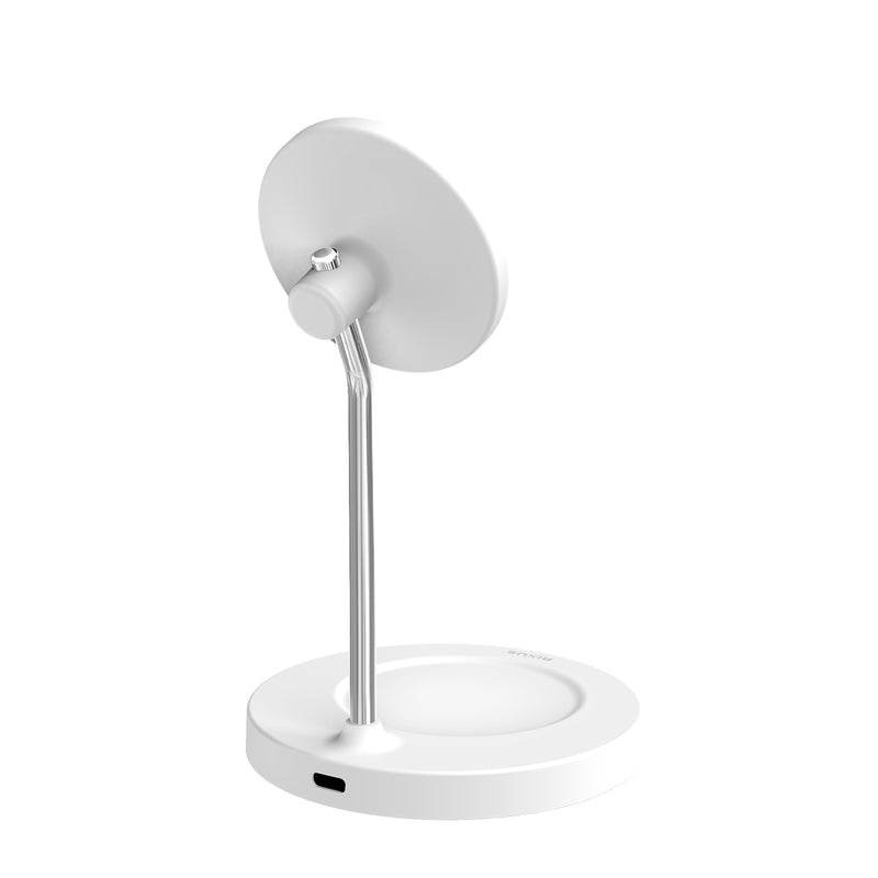 Rixus RXWC45A Wireless Charging Stand 15W White