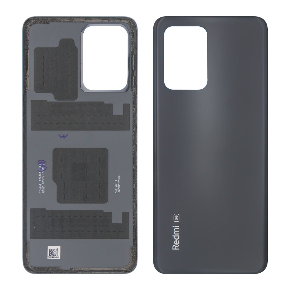 Xiaomi Redmi Note 11T Pro, 11T Pro Plus Back Cover Without Lens Black OEM