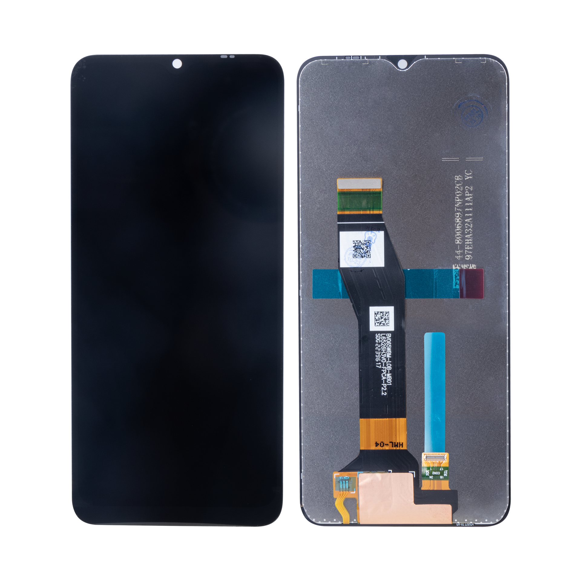 Motorola Moto E13 Display And Digitizer Without Frame Black OEM