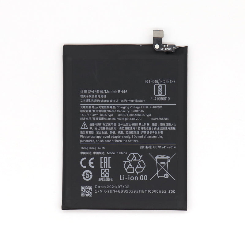 Xiaomi Redmi Note 6, Note 8, Note 8T Battery BN46 (OEM)