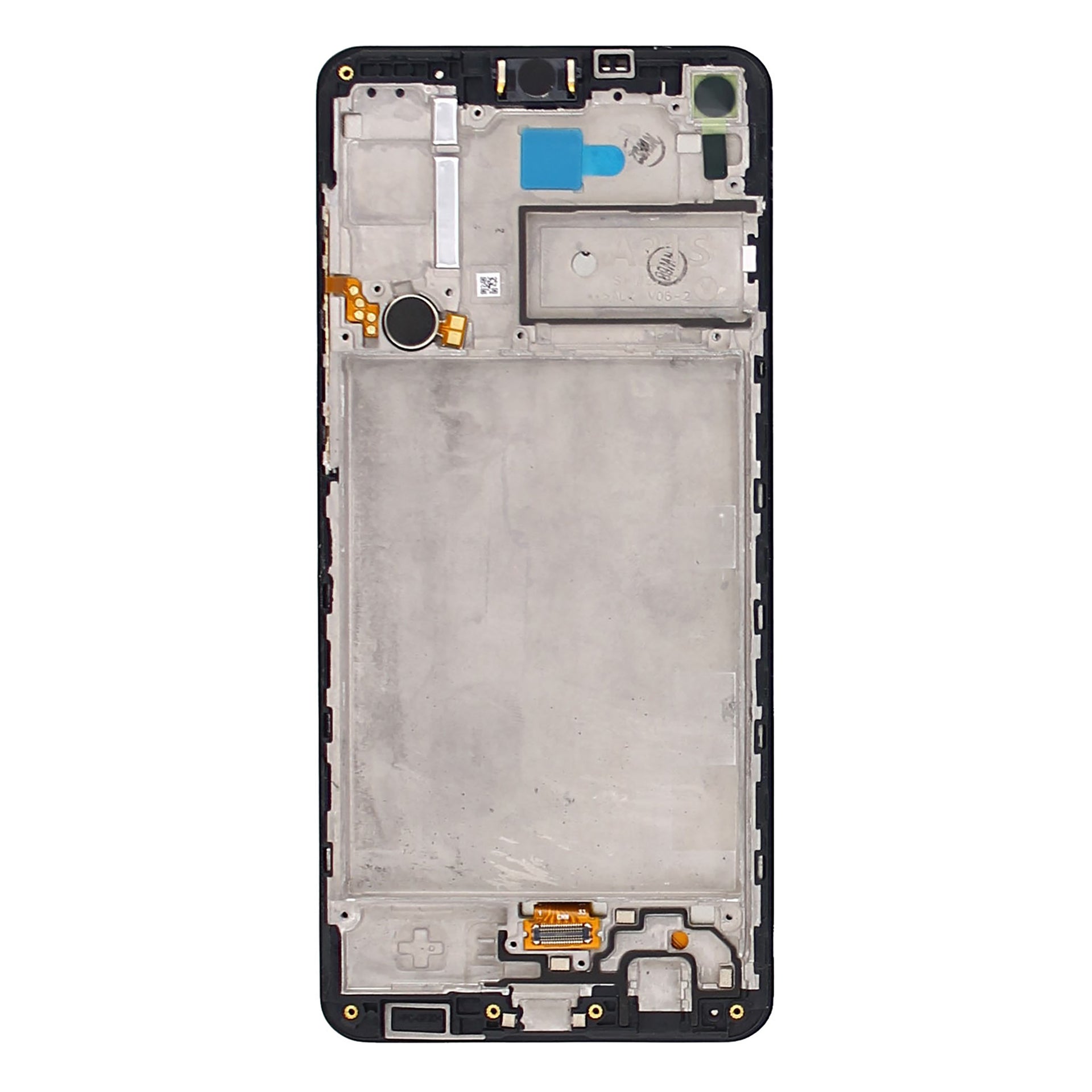 Samsung Galaxy A21s A217F Display And Digitizer With Frame Black Service Pack