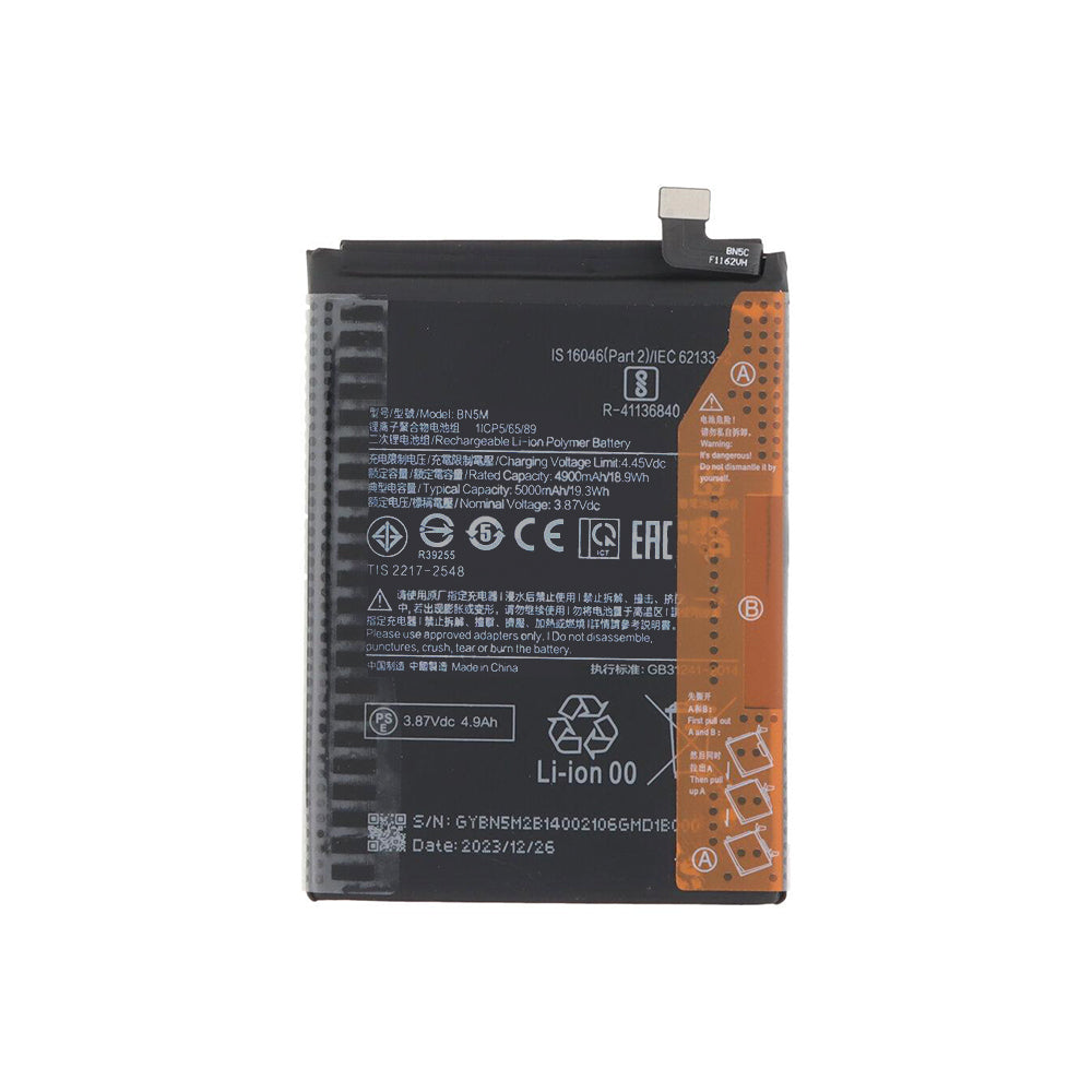 Xiaomi Redmi Note 12 4G Battery BN5M OEM