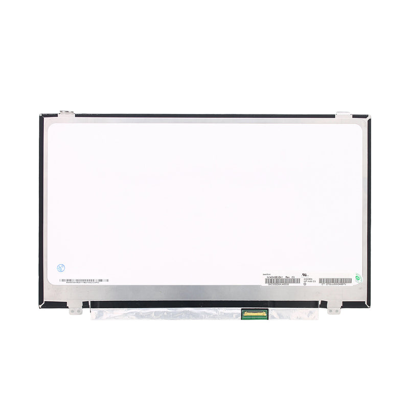 14" Replacement Screen for HP,Dell,Acer,Asus,Lenovo,MSI (1920X1080) Matte With Brackets