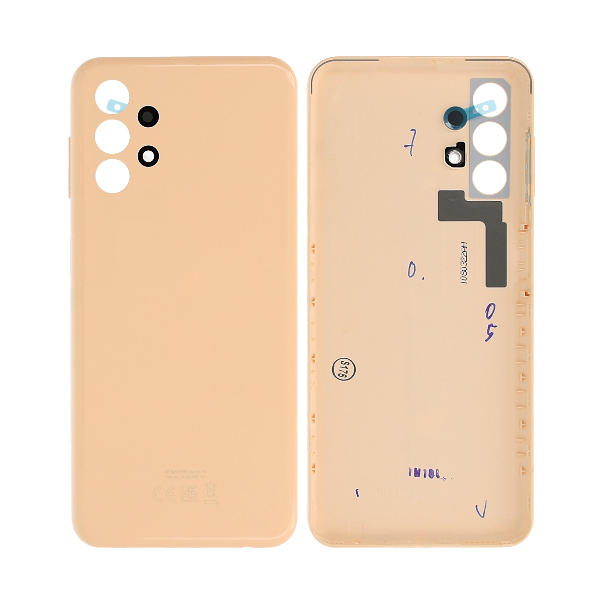 Samsung Galaxy A13 A135F Back Cover With Lens Peach OEM