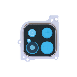 Samsung Galaxy A22 5G A226B Camera Lens Cover With Frame Violet OEM