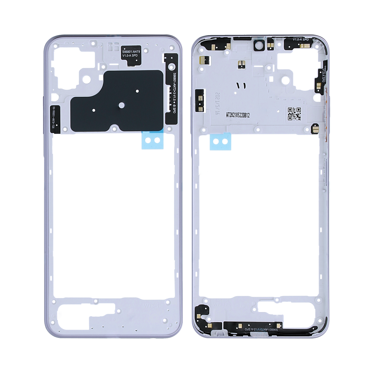 Samsung Galaxy A22 5G A226B Middle Frame Violet OEM