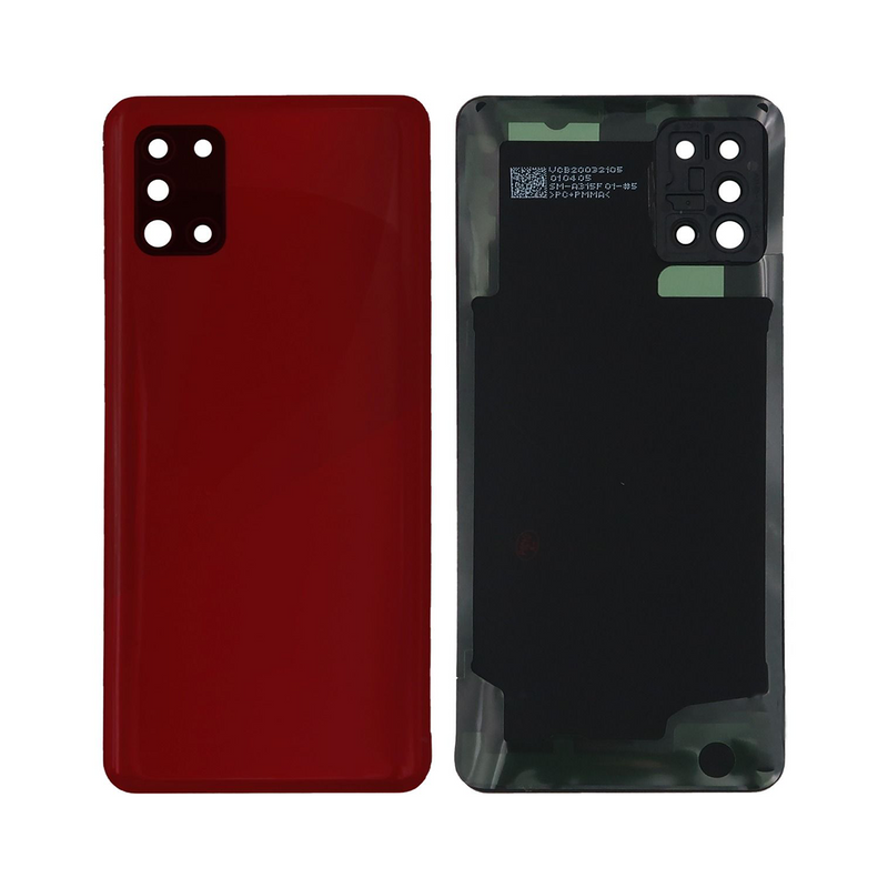 Samsung Galaxy A31 A315F Back Cover Prism Crush Red With Lens (OEM)