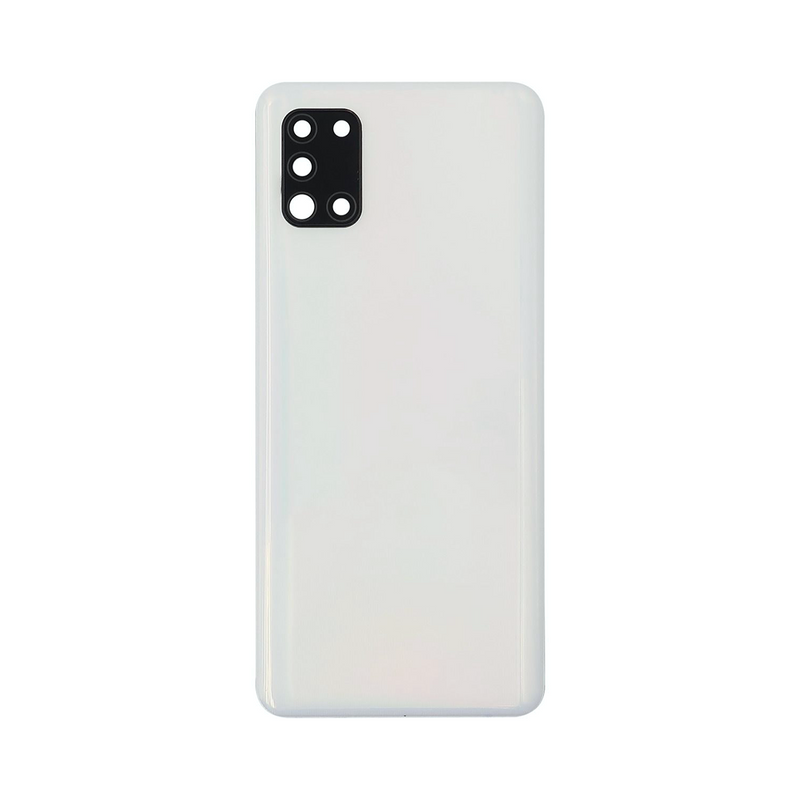 Samsung Galaxy A31 A315F Back Cover Prism Crush with lens White (OEM)