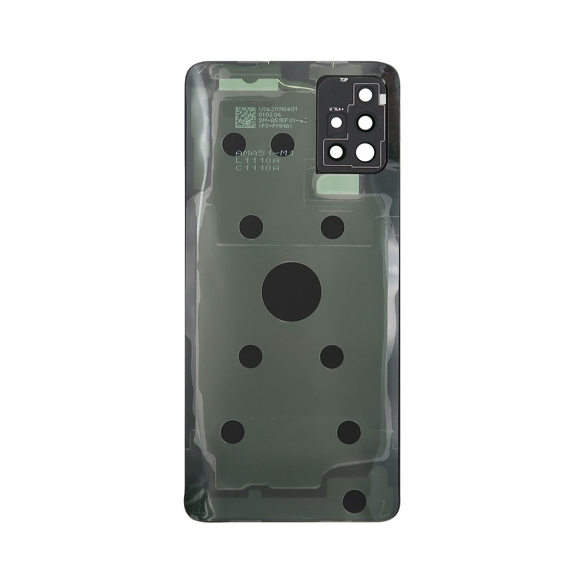 Samsung Galaxy A51 A515F Back Cover With Lens Prism Crush Black OEM
