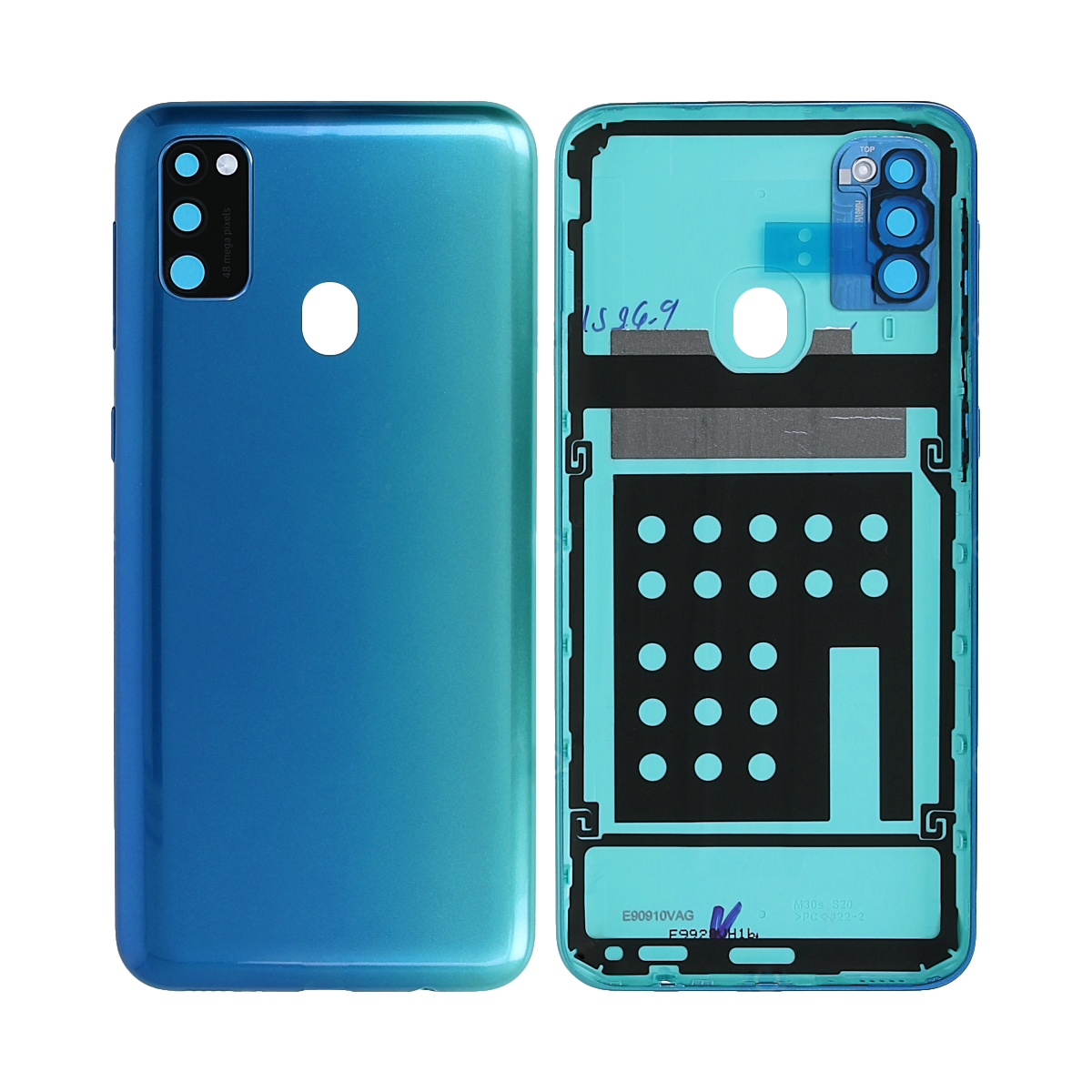 Samsung Galaxy M30s M307F Back Cover With Lens Sapphire Blue OEM