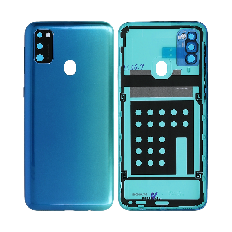 Samsung Galaxy M30s M307F Back Cover Sapphire Blue With Lens (OEM)