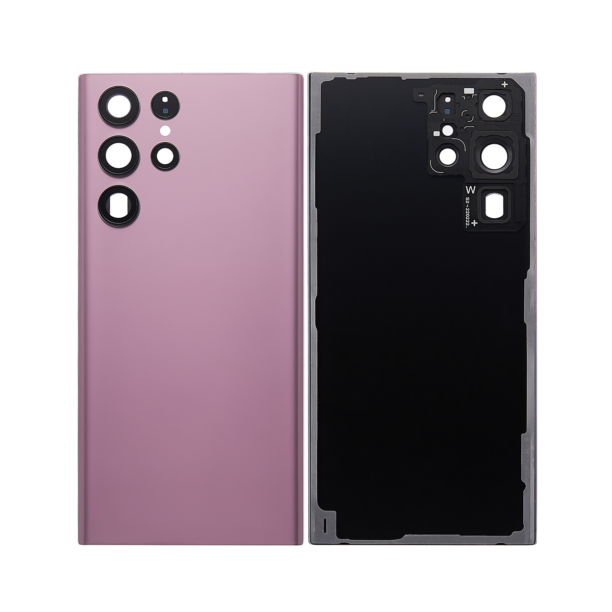 Samsung Galaxy S22 Ultra S908B Back Cover With Lens Burgundy OEM