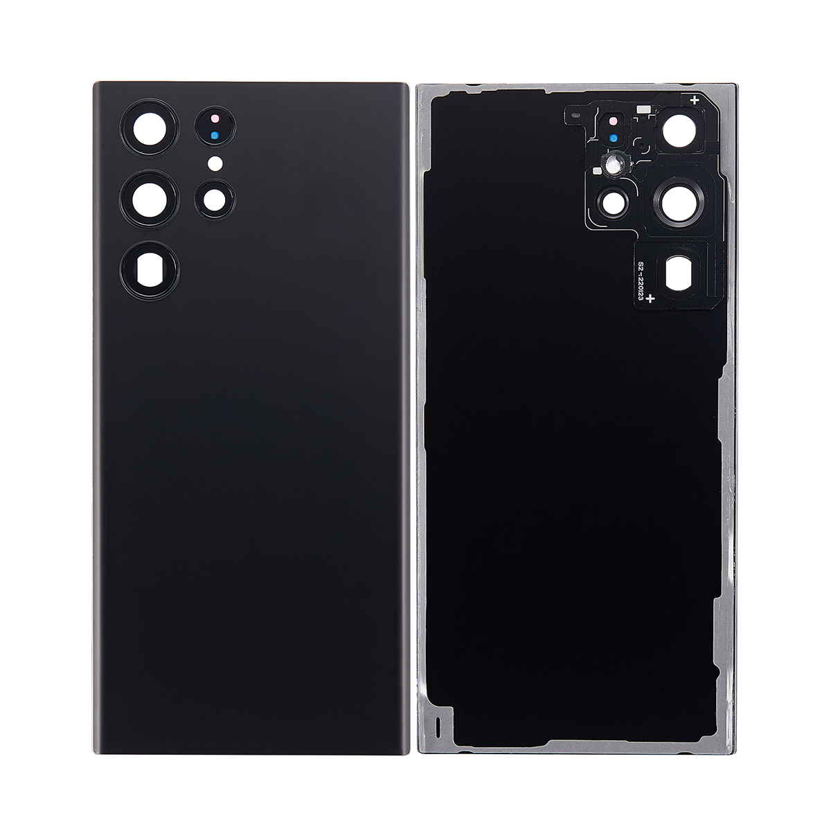 Samsung Galaxy S22 Ultra S908B Back Cover With Lens Phantom Black OEM