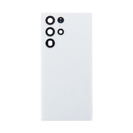 Samsung Galaxy S22 Ultra S908B Back Cover With Lens Phantom White OEM