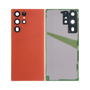 Samsung Galaxy S22 Ultra S908B Back Cover With Lens Red OEM