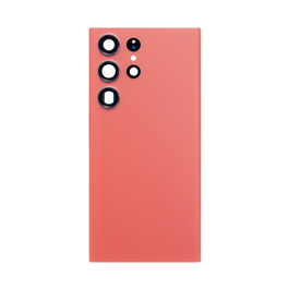 Samsung Galaxy S23 Ultra S918B Back Cover With Lens Red OEM