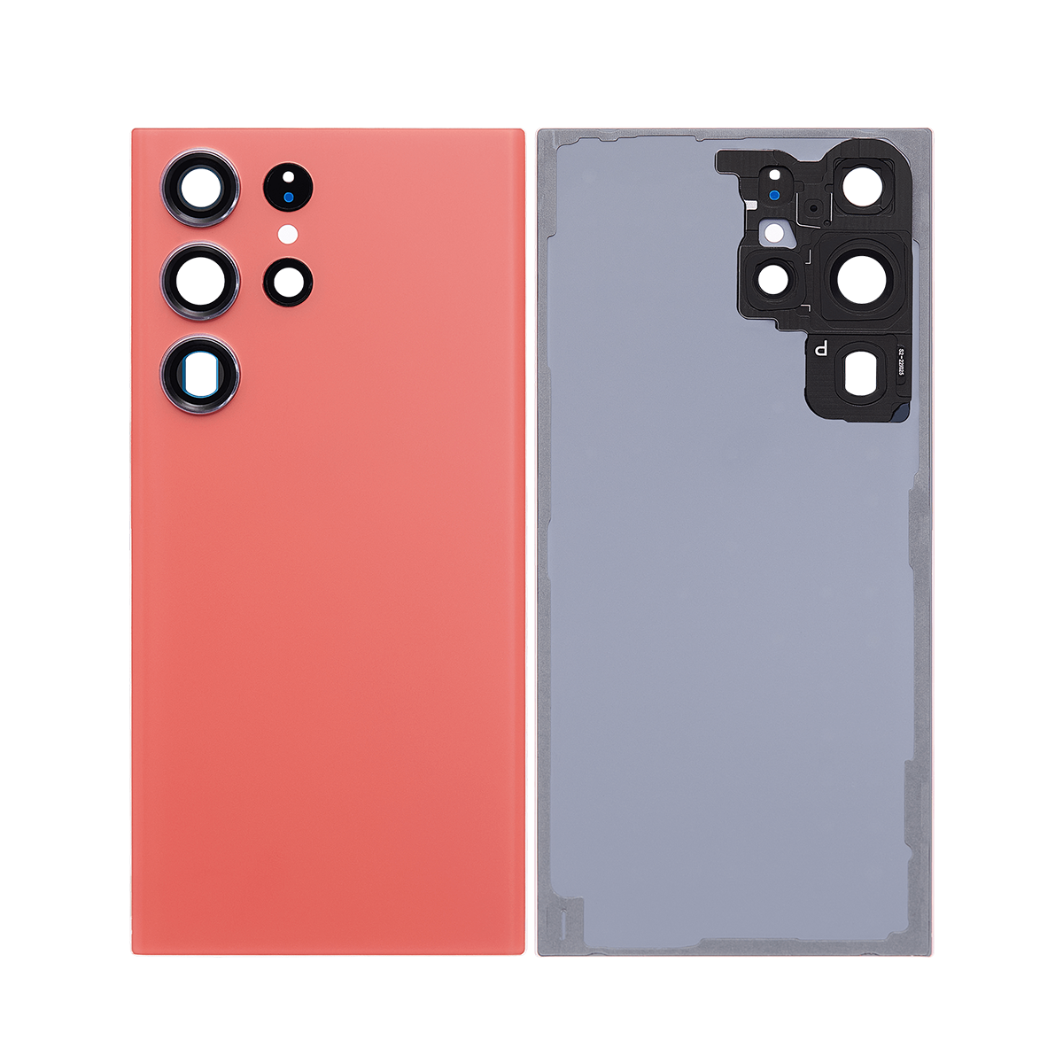 Samsung Galaxy S23 Ultra S918B Back Cover With Lens Red OEM