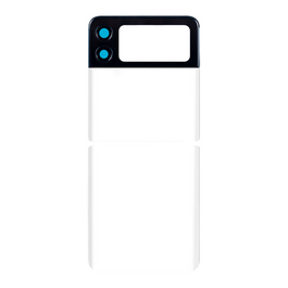 Samsung Galaxy Z Flip3 5G F711B Back Cover With Lens White OEM