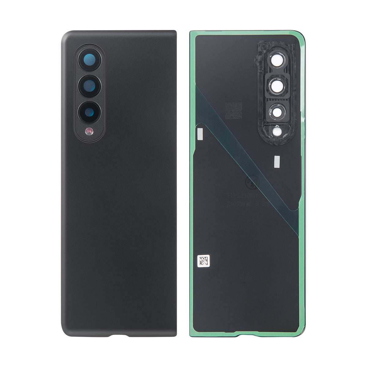 Samsung Galaxy Z Fold3 5G F926B Back Cover With Lens Phantom Black OEM