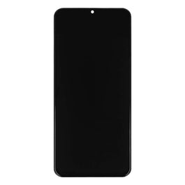 Samsung Galaxy M13 M135F Display And Digitizer With Frame Black Service Pack