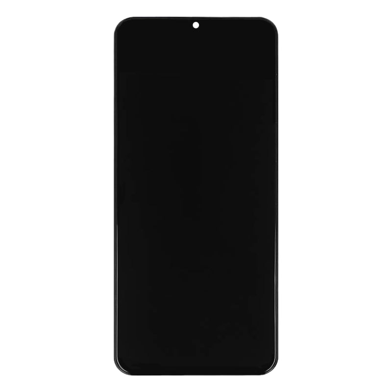 Samsung Galaxy M13 M135F Display And Digitizer With Frame Black Service Pack