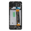Samsung Galaxy M13 M135F Display And Digitizer With Frame Black Service Pack