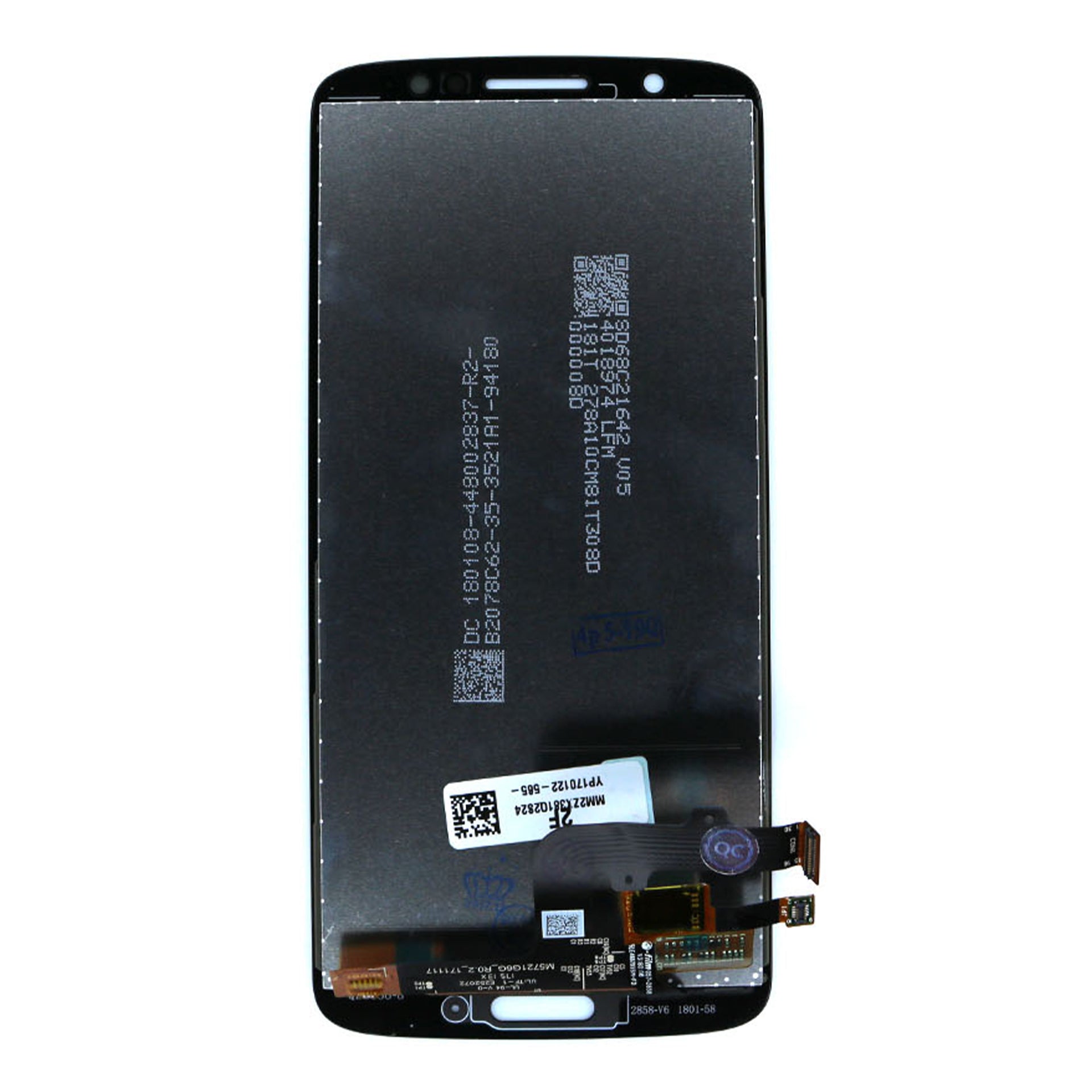 Motorola Moto G6 Display And Digitizer Without Frame Black OEM
