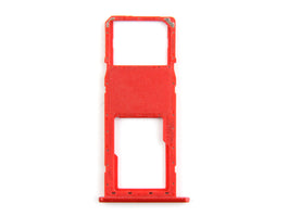 Samsung Galaxy A11 A115F Sim Card Holder Red OEM