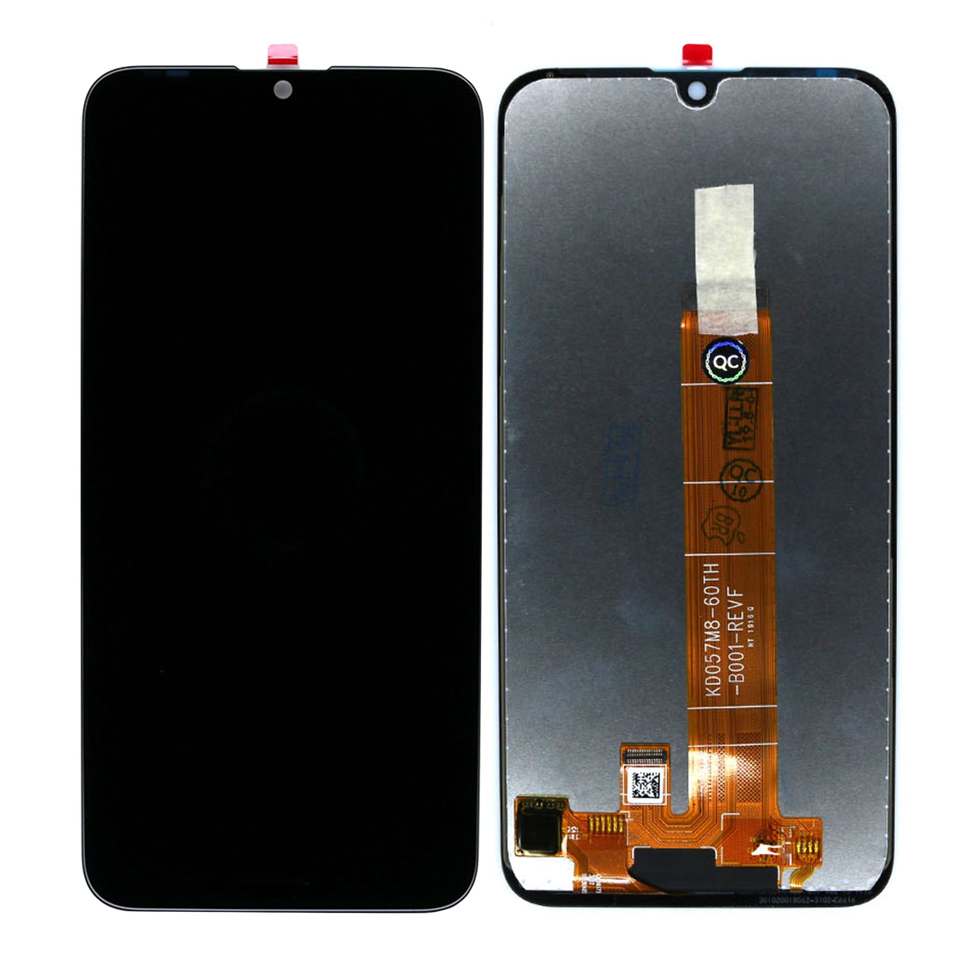 Nokia 2.2 Display And Digitizer Without Frame Black OEM