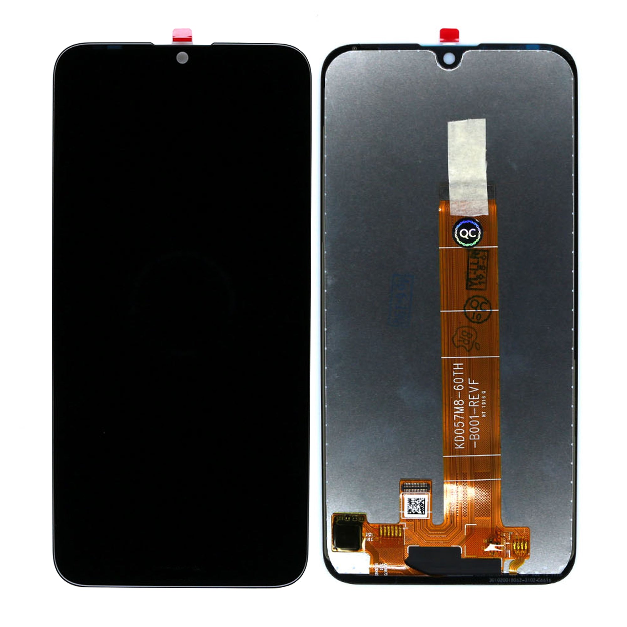 Nokia 2.2 Display And Digitizer Without Frame Black OEM