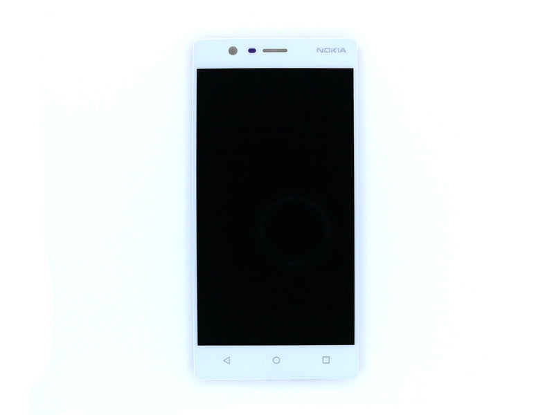 Nokia 3 Display And Digitizer Without Frame White OEM